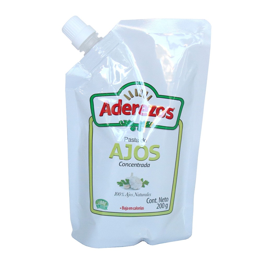 PASTA DE AJO DP  x 200GR ADEREZOS