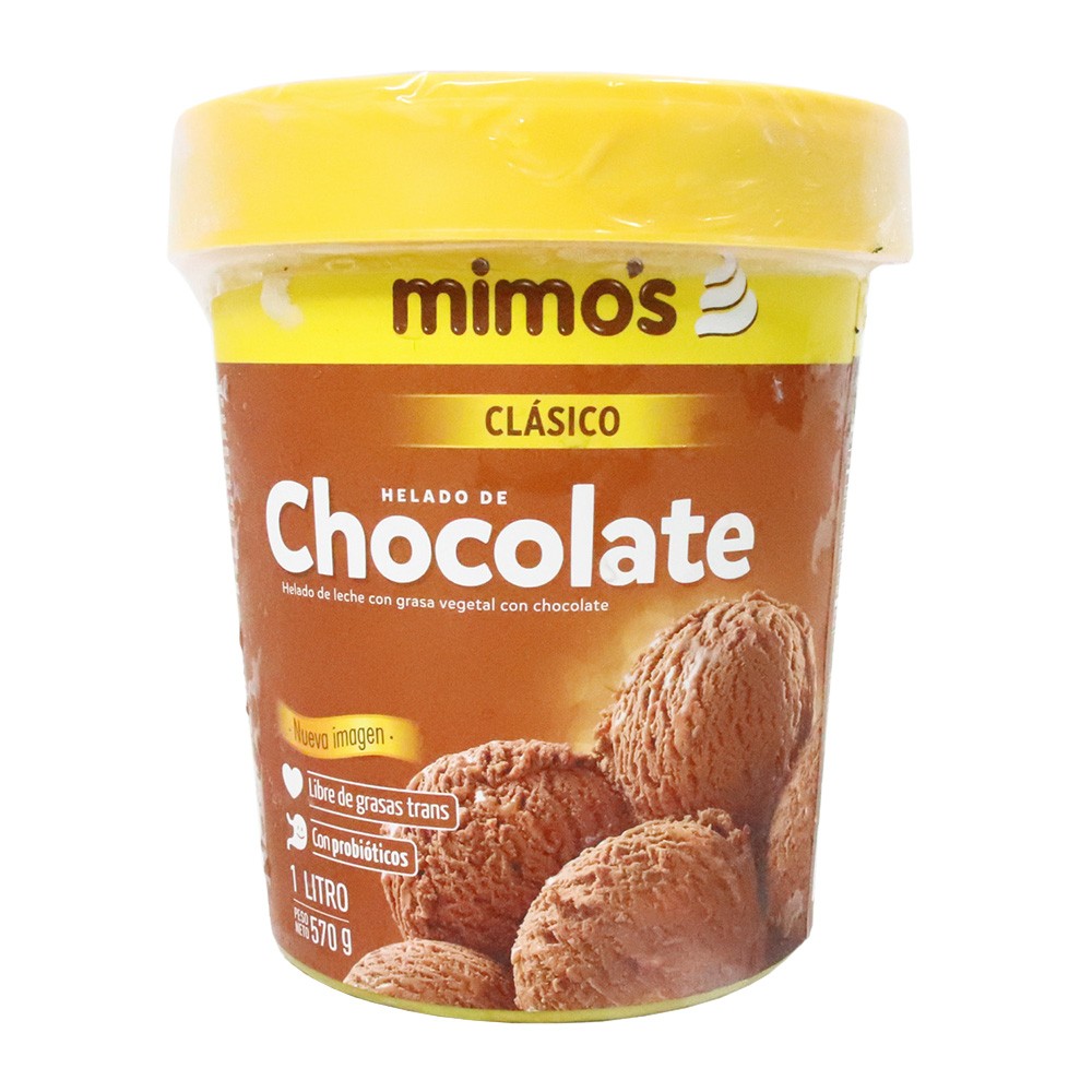 HELADO DE CHOCOLATE  x 1L MIMO`S