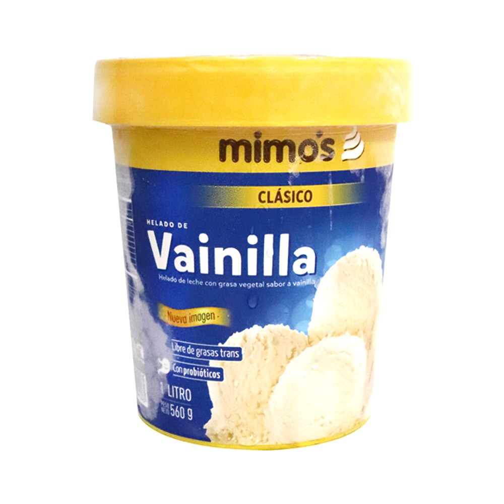 HELADO DE VAINILLA  x 1L MIMO`S