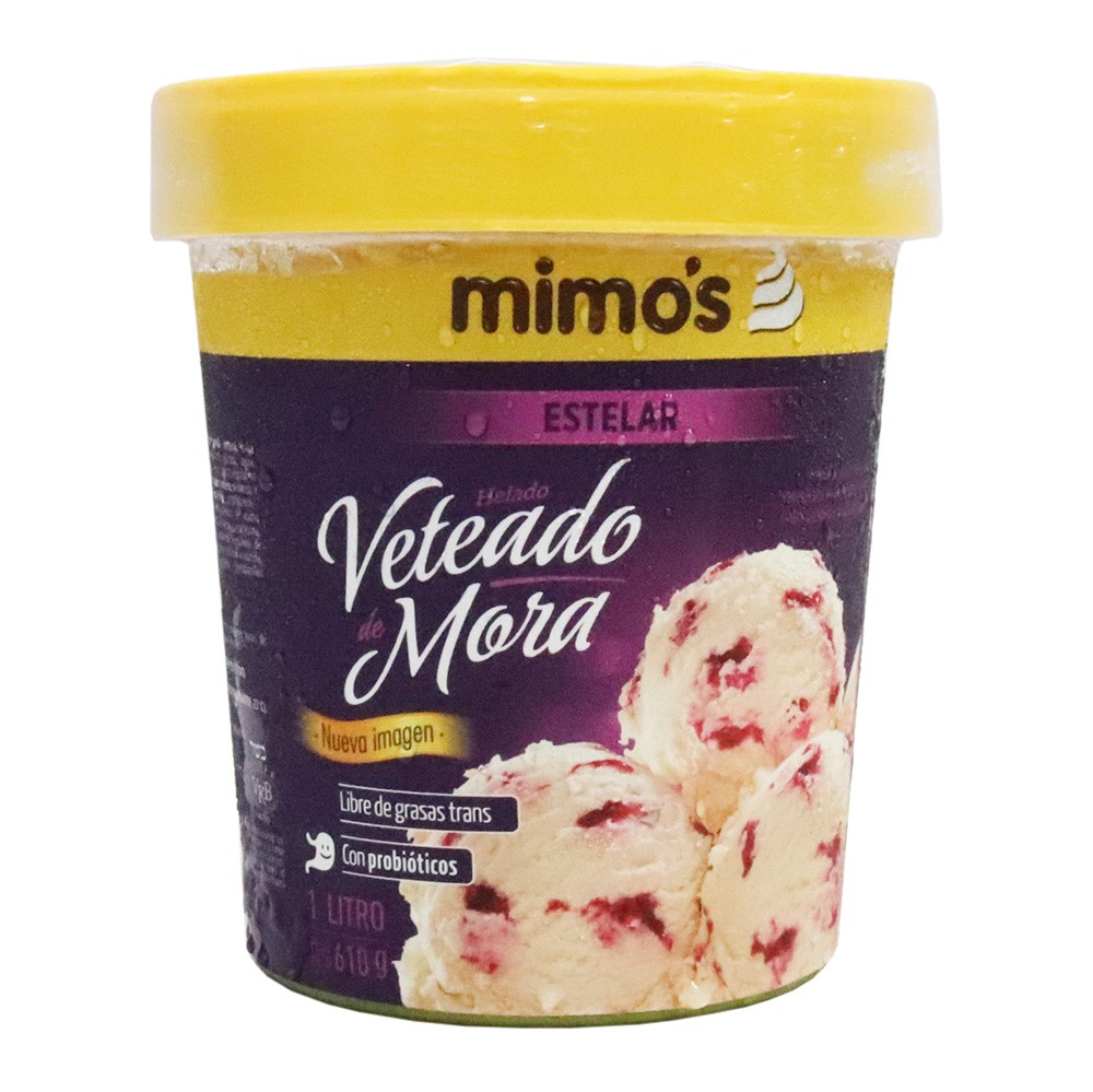 HELADO VETIADO MORA  x 1L MIMO`S