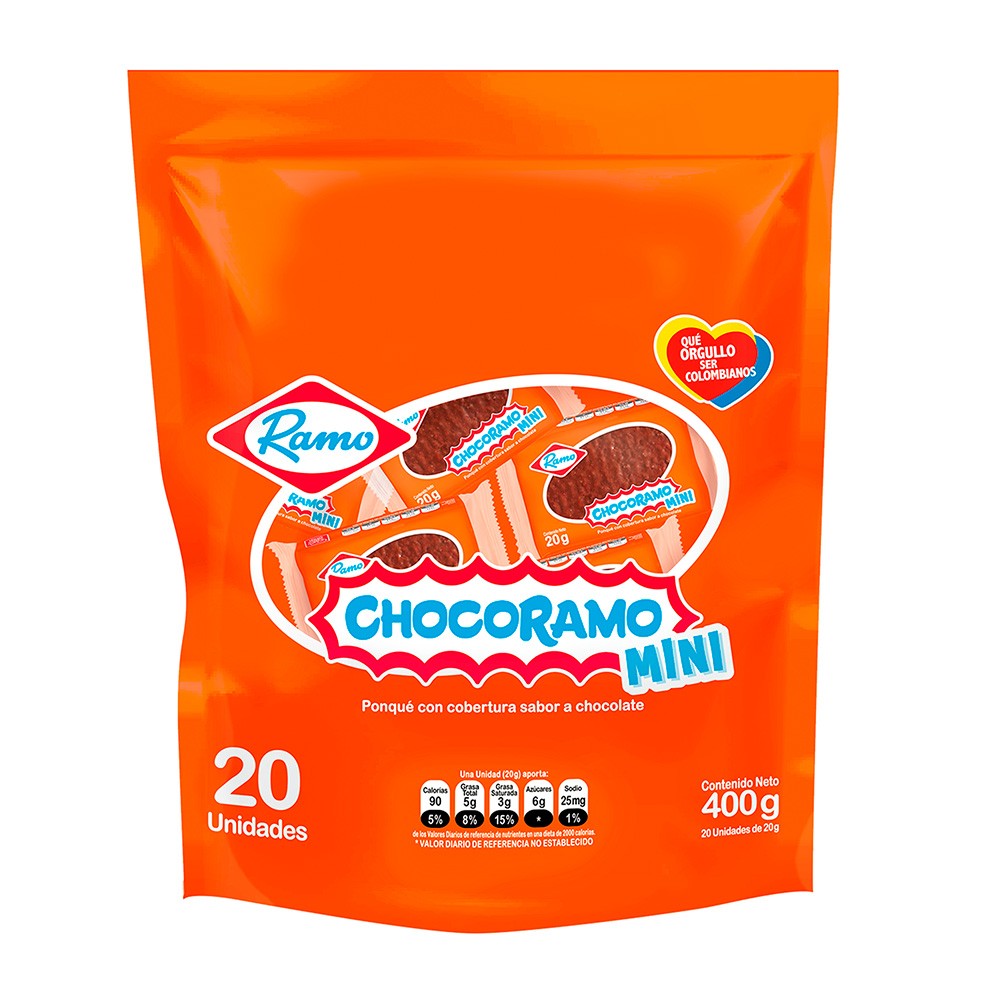 MINI CHOCORRAMO RAMO x 400grs x 20UNDS