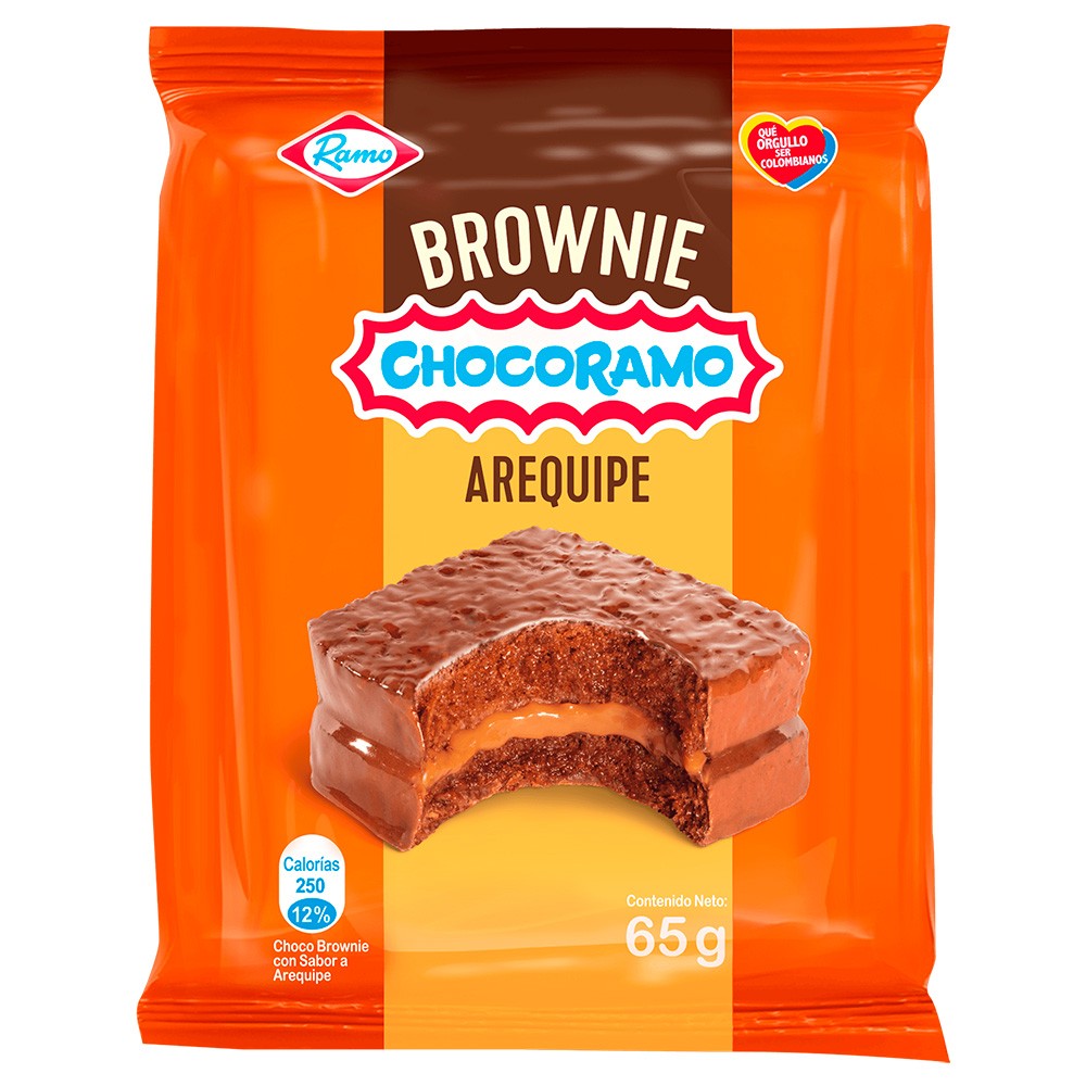 BROWNIE RAMO AREQUIPE  x 65GR