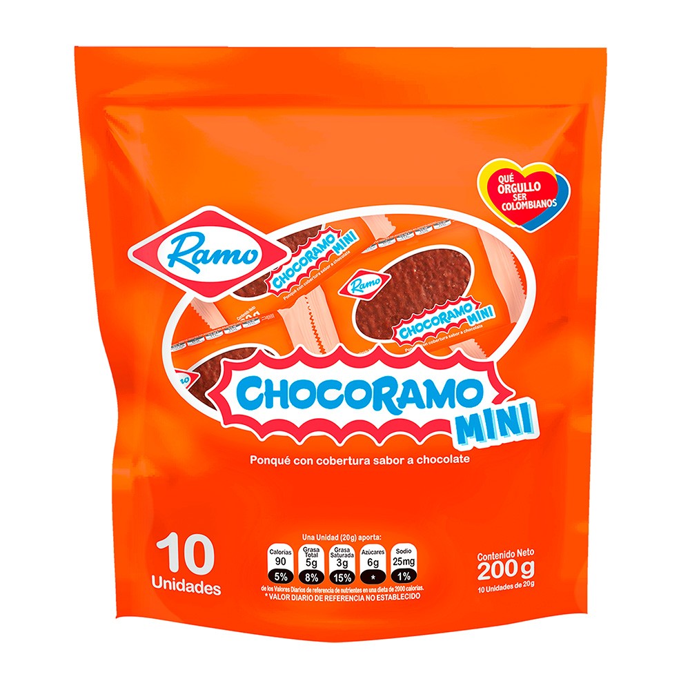 MINI CHOCORRAMO RAMO X10UND  x 200GR