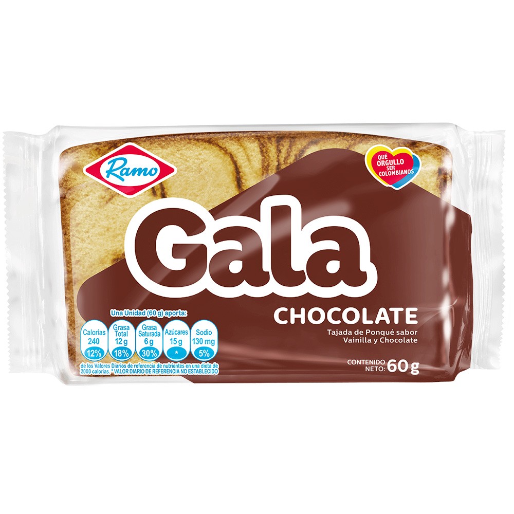 GALA TAJADA CHOCOLATE RAMO*60GR