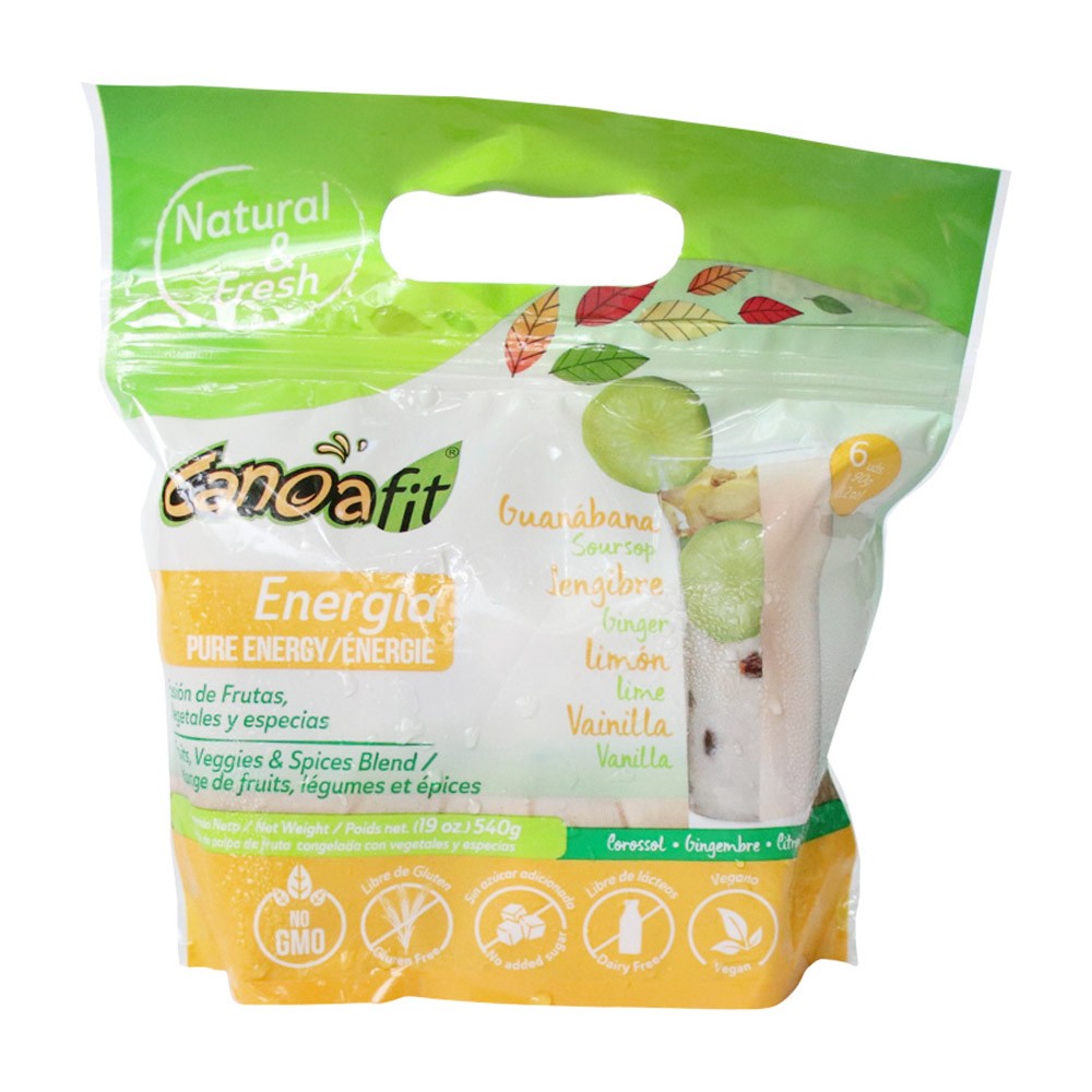 PULPA CONG FIT ENERGIA CANOA  x 540 GR