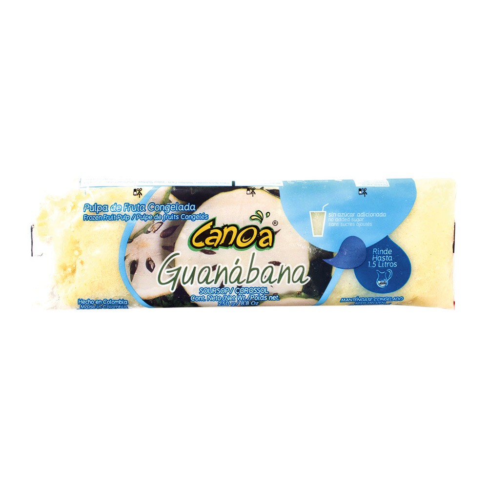 PULPA GUANAB CANOA CONG 250G
