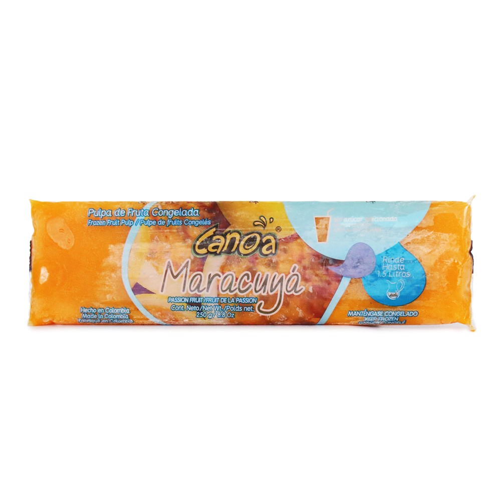 PULPA MARACUYA CANOA CONG 250G