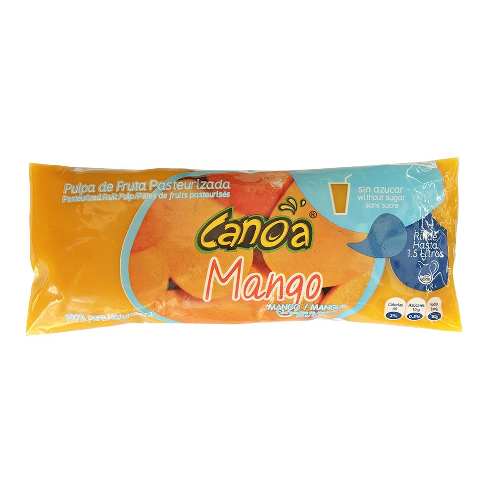 PULPA CANOA MANGO 230gr S/A