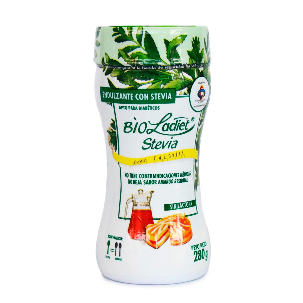 STEVIA BIOLADIET POLVO FRASCO  x 280GR