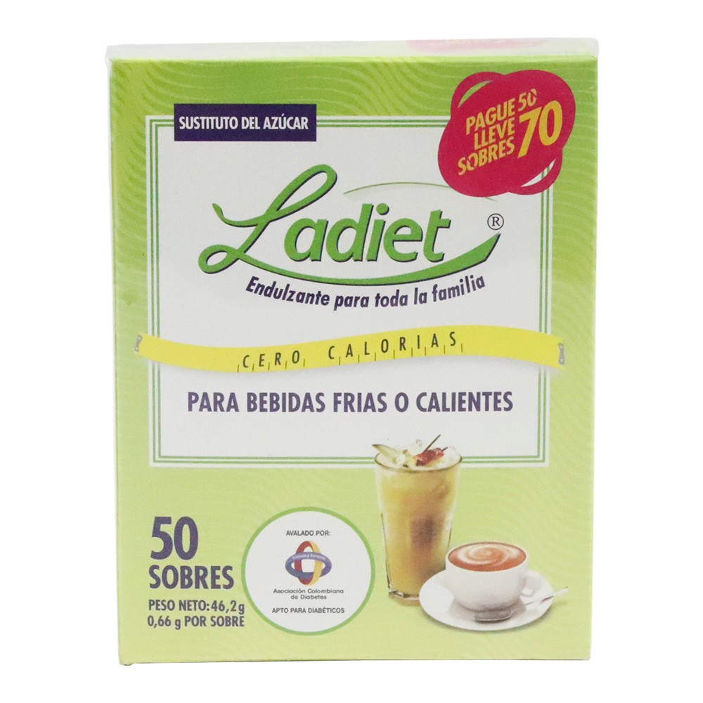 LADIET CAJA  x 50 SOBRES