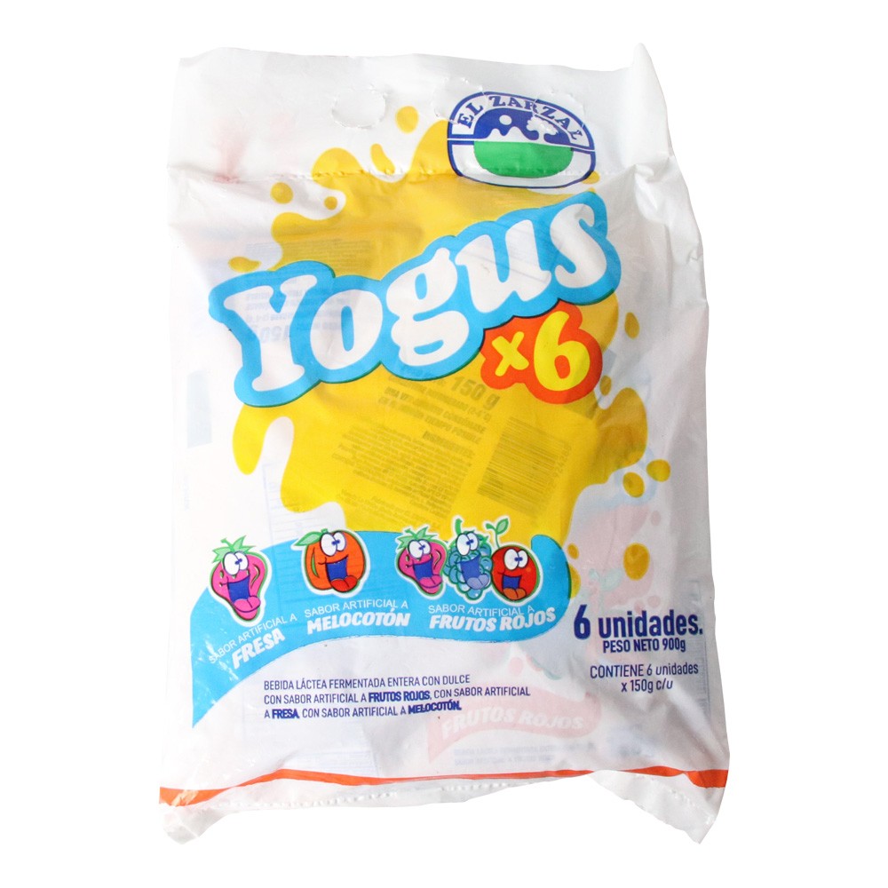 YOGUS SIXPACK ZARZAL 6*150ML