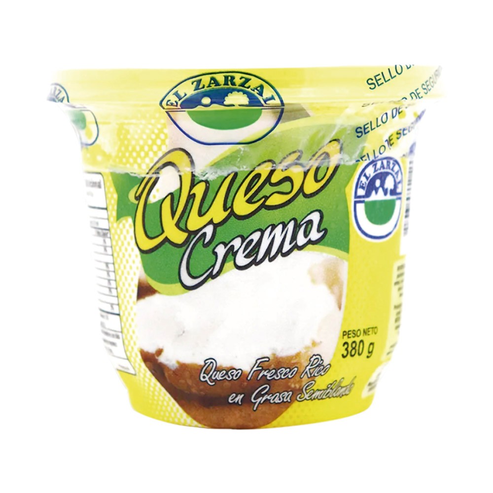 QUESO CREMA 380gr ZARZAL