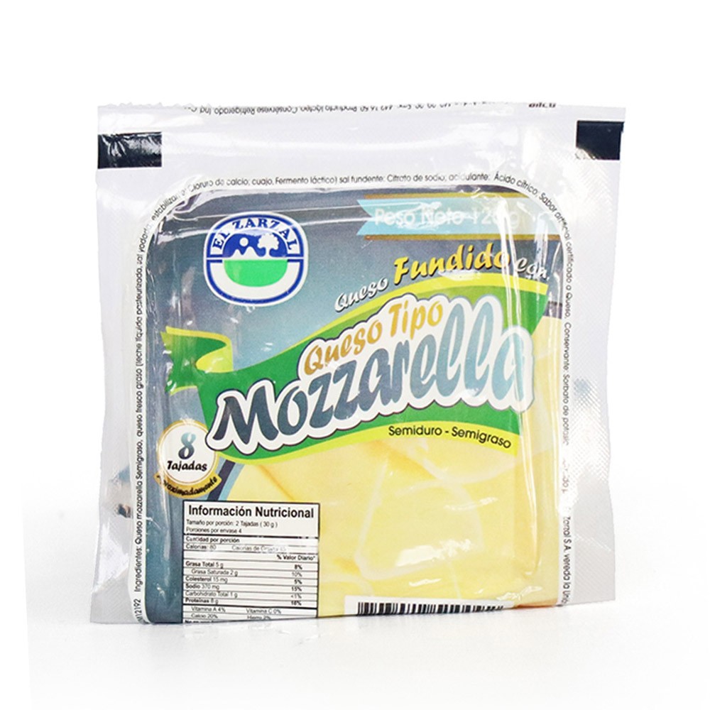 QUESO MOZZARELA 125gr EL ZARZAL