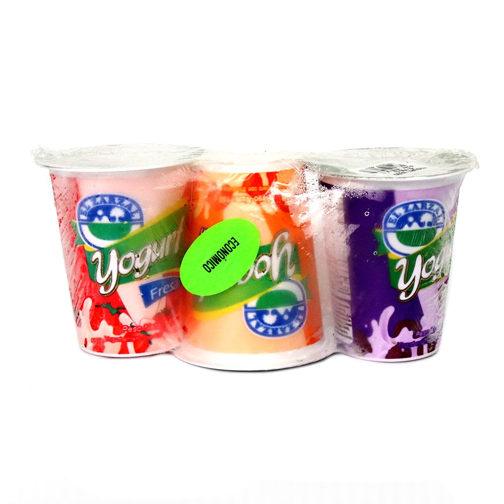 YOGURT VASO  x 150 PAQ x 3 ZARZAL