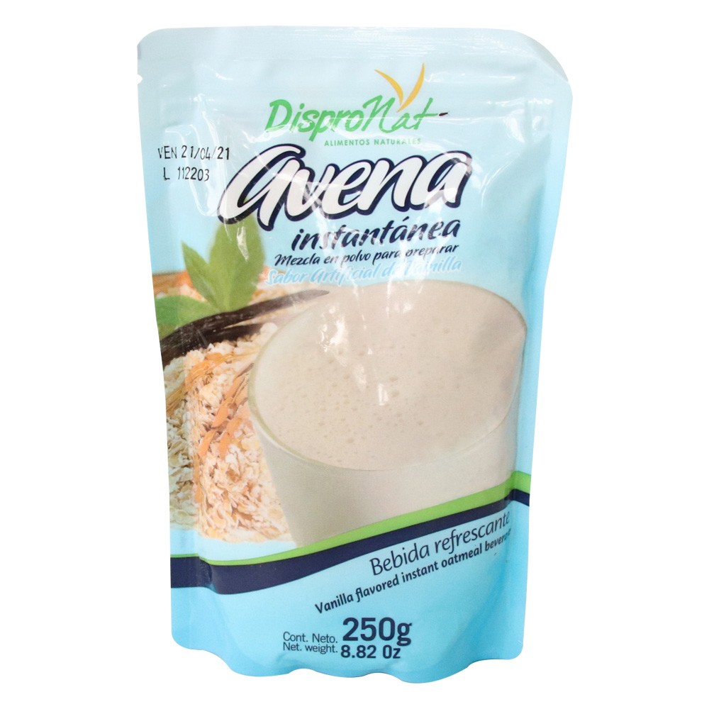 AVENA MOLINA VAINILLA DISPRONAT x 250GR