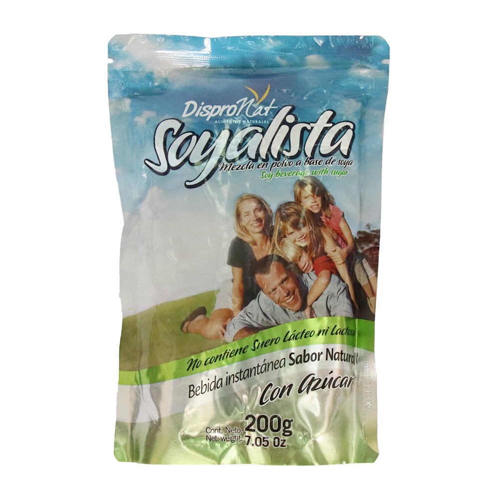 LECHE DE SOYA  x 200GR DISPRONAT
