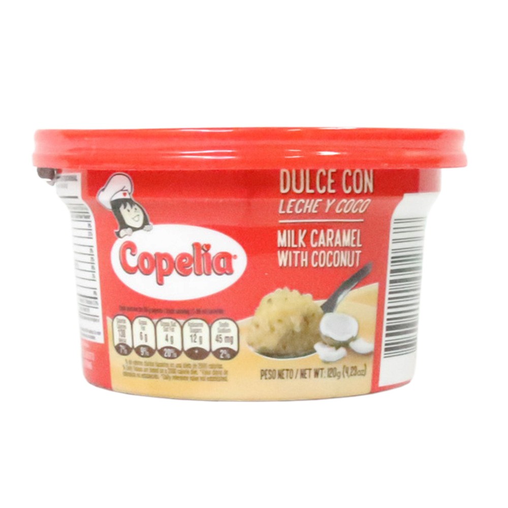 DULCE DE AREQUIPE Y COCO COPELIA*120GR