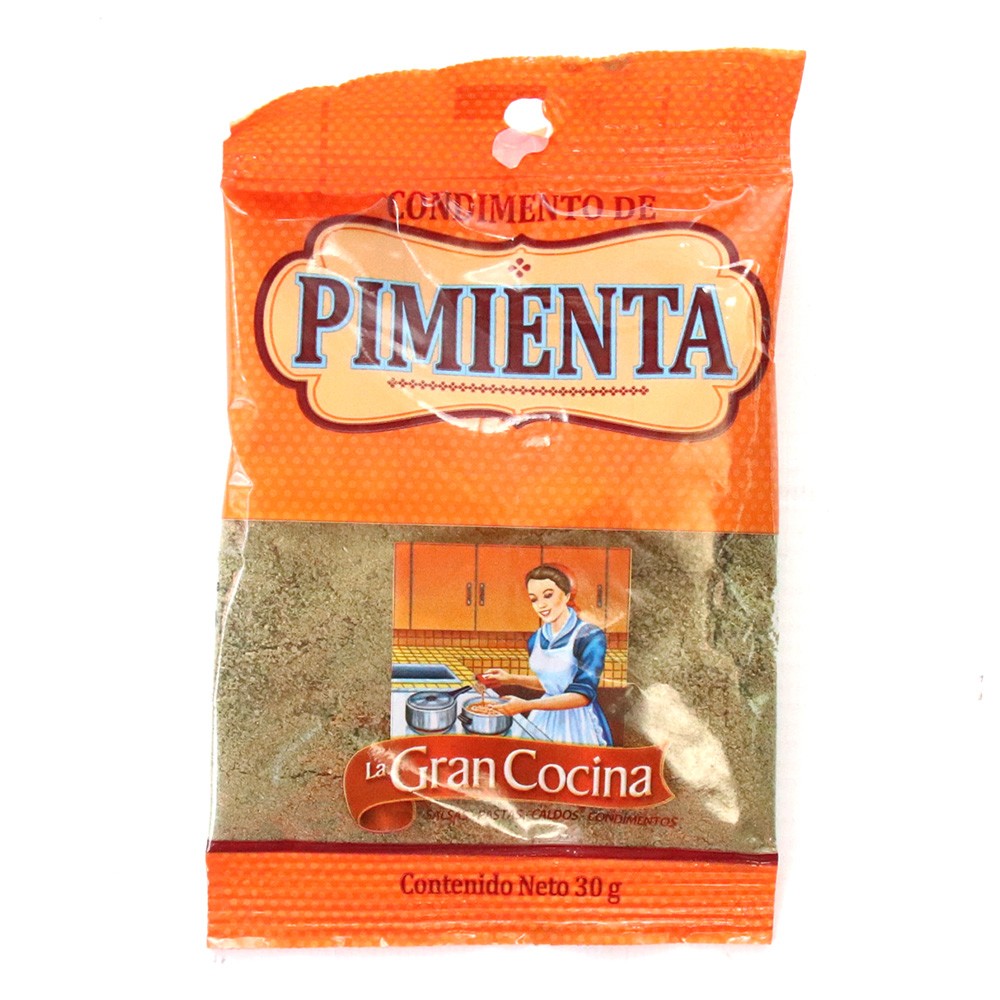 PIMIENTA MOLIDA LA GRAN COCINA   x 30GR