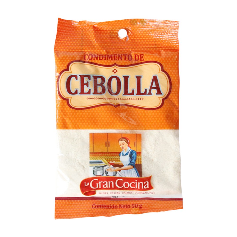CONDIMENTO CEBOLLA LA GRAN COCINA  *50GR