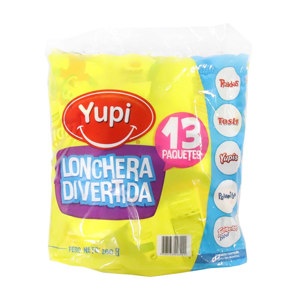 LONCHERA DIVERTIDA YUPI*13UND