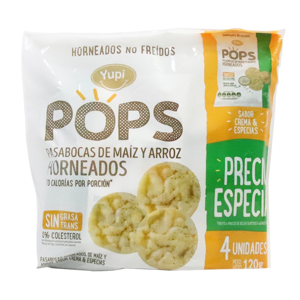 PASABOCAS TORTILLA CHIA CREMA *6UND
