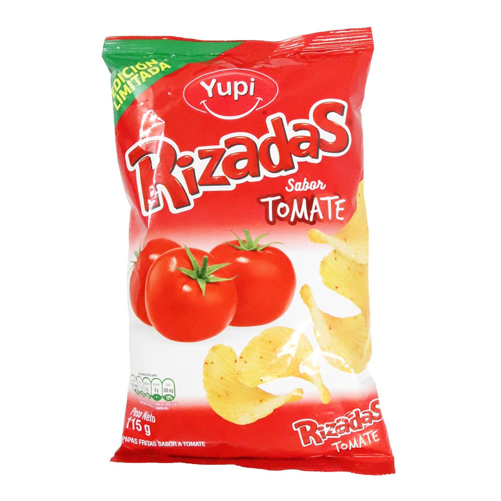 RIZADAS TOMATE  x  115 GR