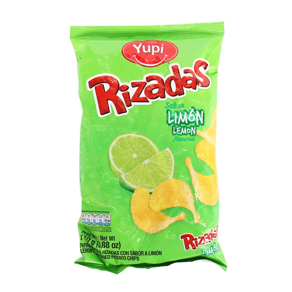 PAPAS LIMON RIZADAS  x  110 GR