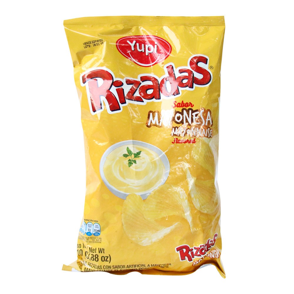 PAPAS MAYONESA RIZADAS  x  110 GR