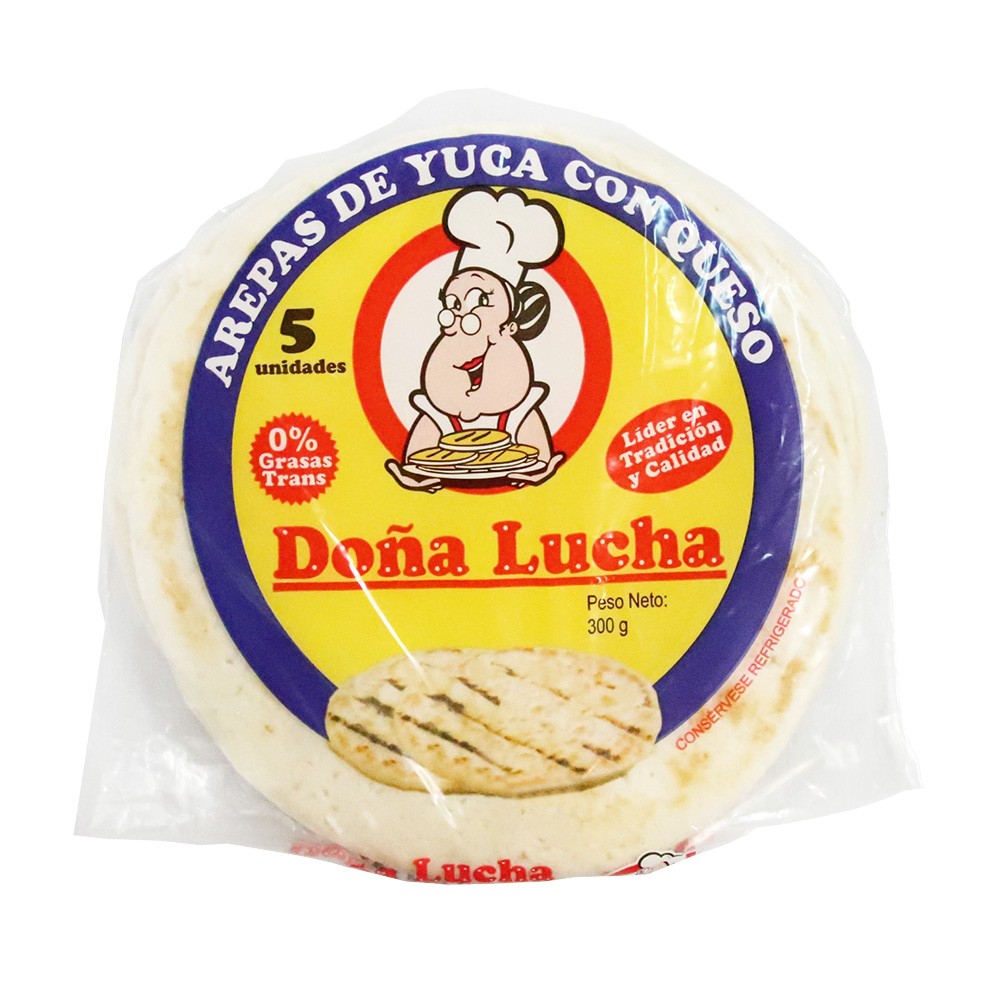 AREPA DE YUCA DOÑA LUCHA  x 300GR