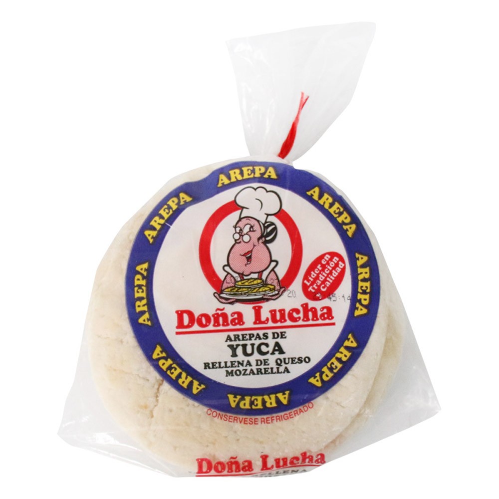 AREPA DE YUCA REL/QUESO DOÑA LUCHA*400GR
