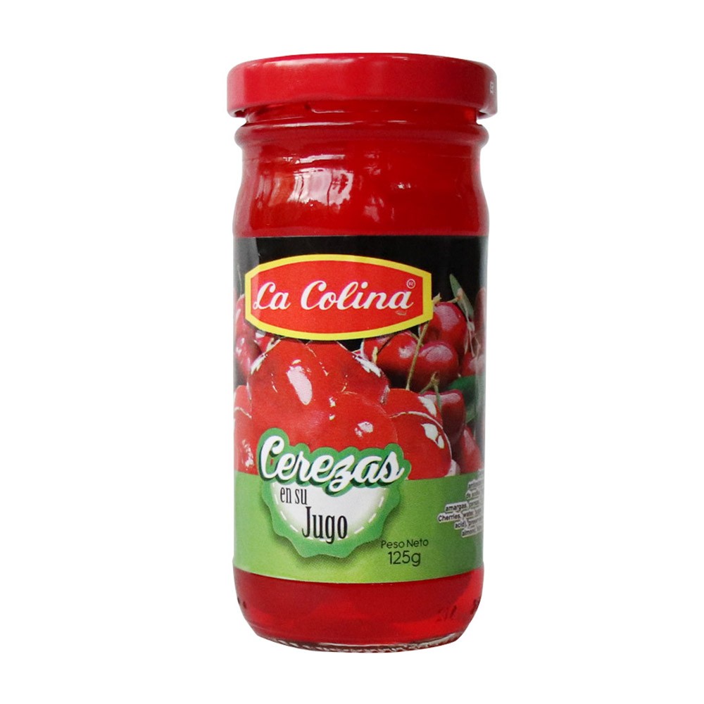 CEREZAS EN SU JUGO  x 125GR COLIN