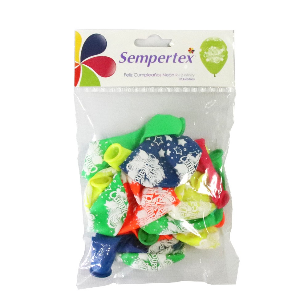 GLOBO INF FC NEON N SURT X 12