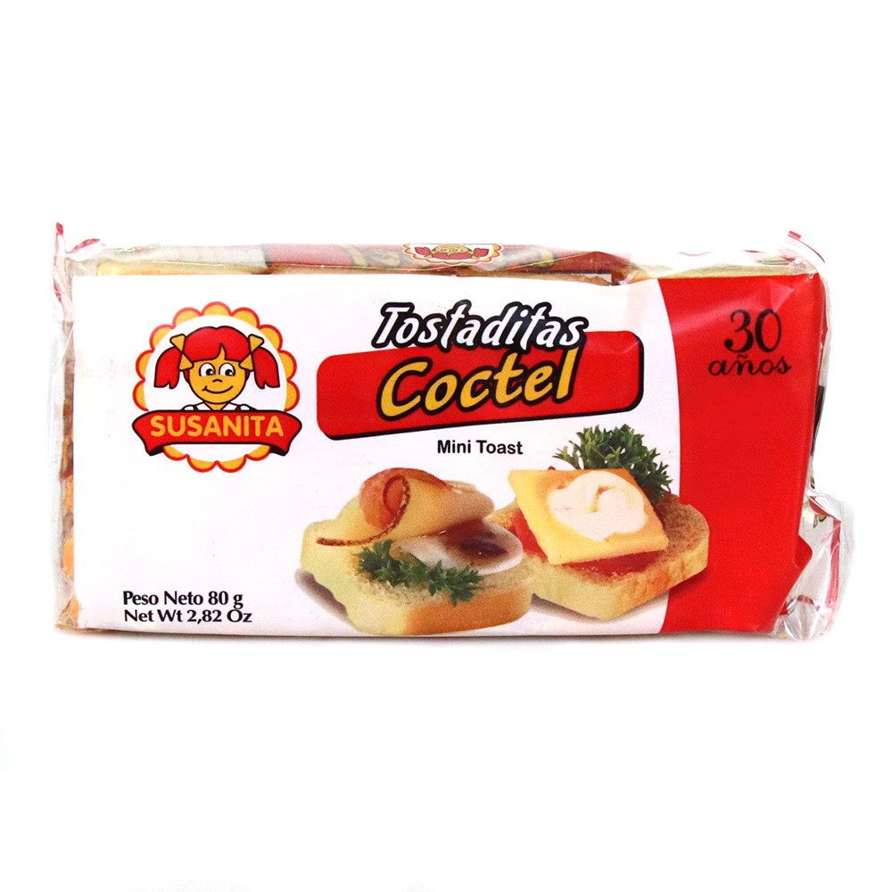 MINITOSTADA ALIÑADA 80G SUSANI