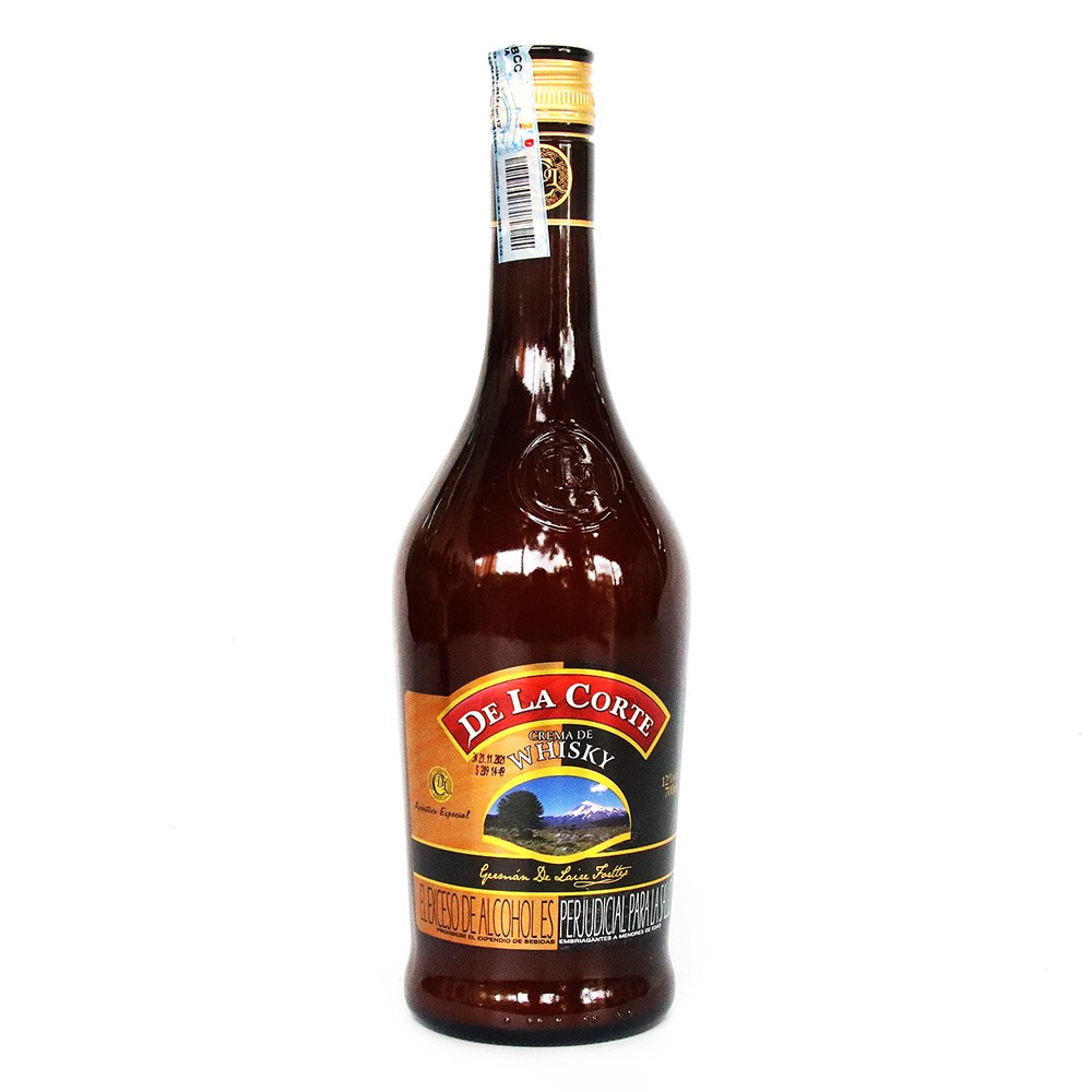 CREMA DE WHISKY DE LA CORTE x  700 ML
