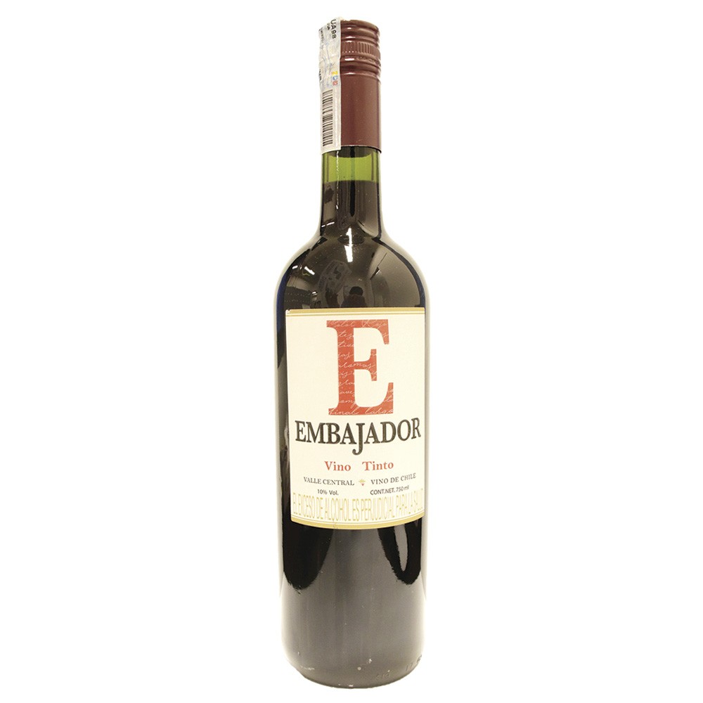 VINO EMBAJADOR TINTO  x 750ML