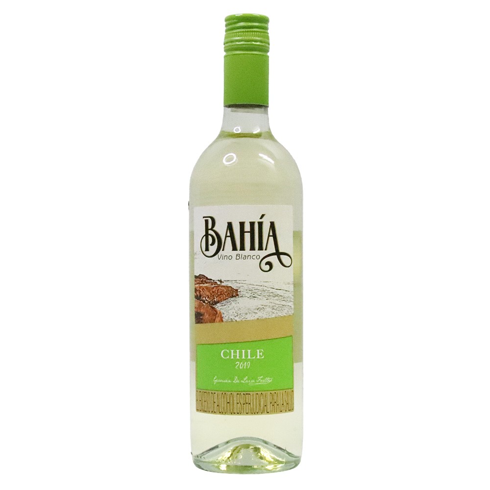 VINO BLANCO CHILENO BAHIA x 750 ML