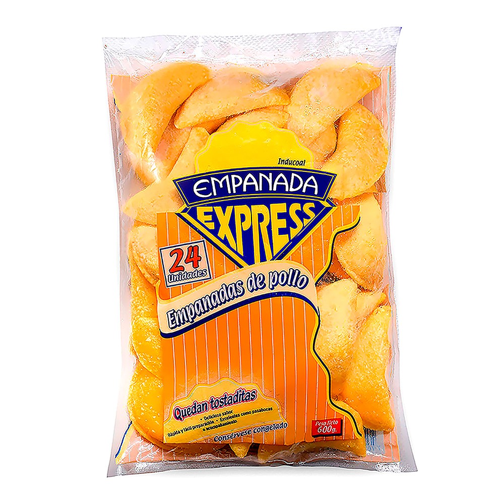EMPANADA POLLO 24U 600gr INDUCOAL