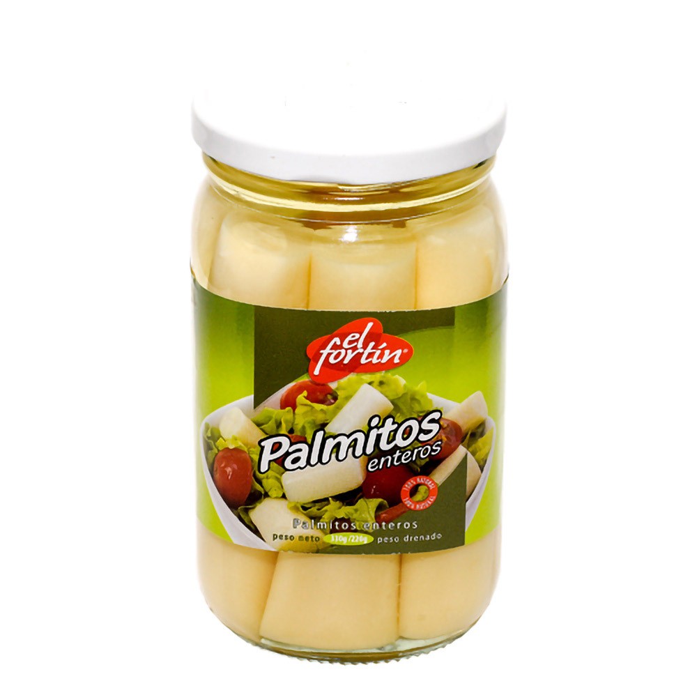 PALMITOS ENTEROS FORTIN  x 330GR