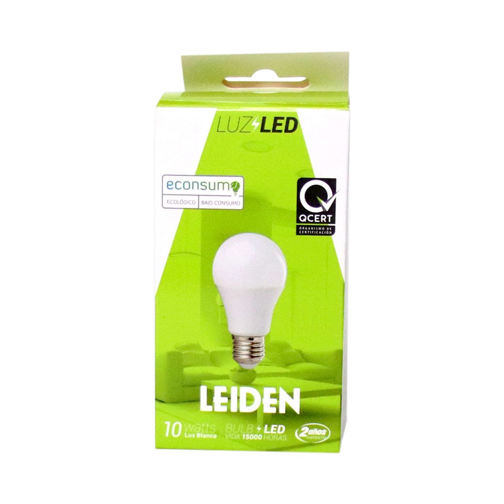 BOMBILLO LED LEIDEN CAJA 10W 6000K