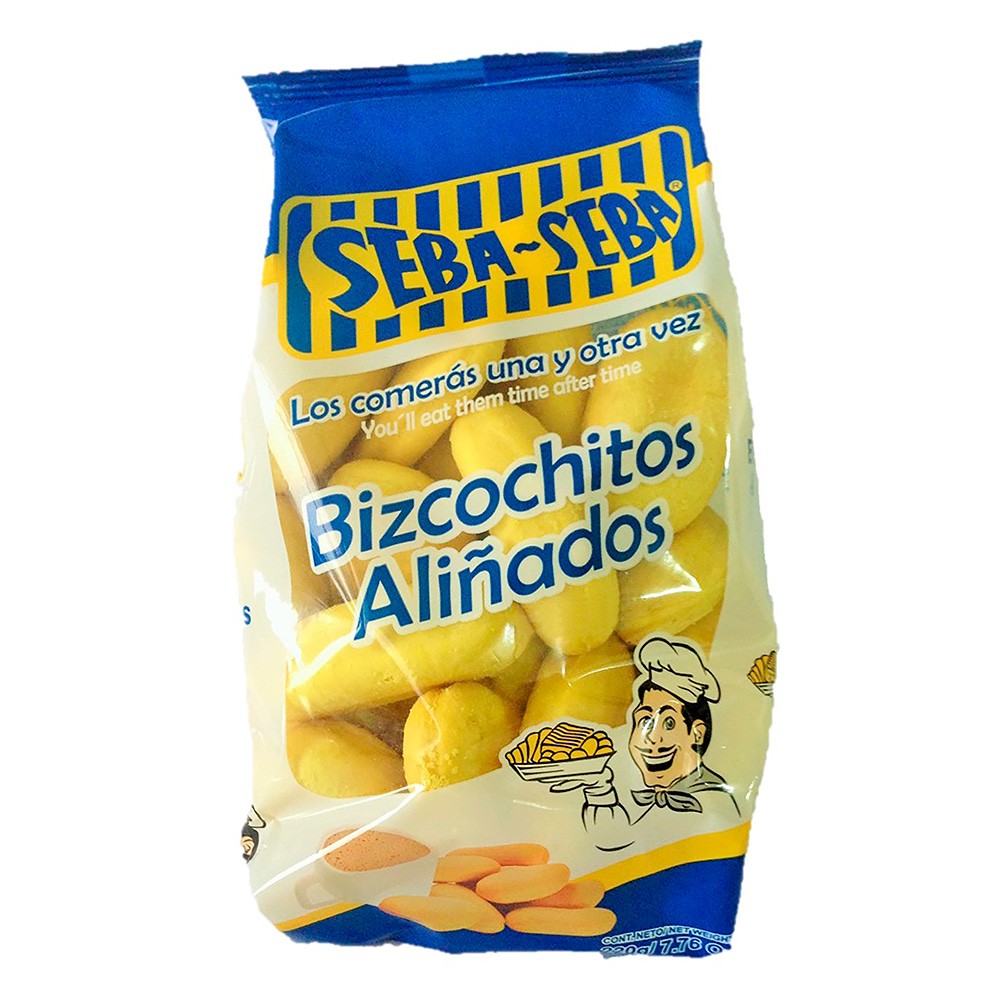 BIZCOCHITO ALIÑADO SEBA SEBA  x 220GR