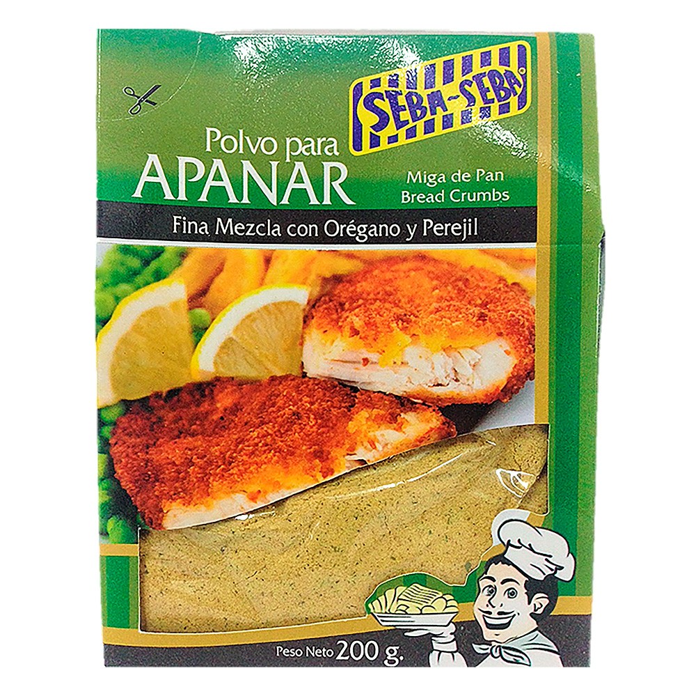 POLVO APANAR AREGANO SEBA SEBA  x 200GR