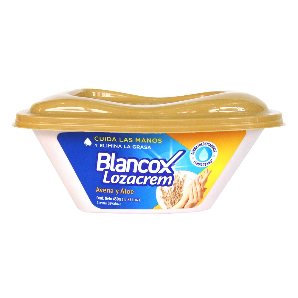 LAVAPLATOS LOZA CREM AVENA  x 450GR