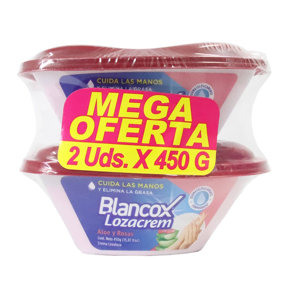 LOZA CREM ALOE VERA DUO PACK  x 450GR
