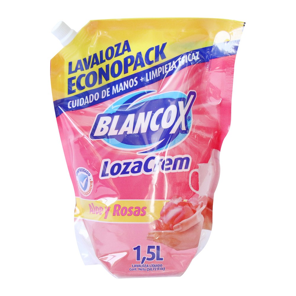 LOZA CREM LIQ  ALOE MEGADOYPACK x 1500ML