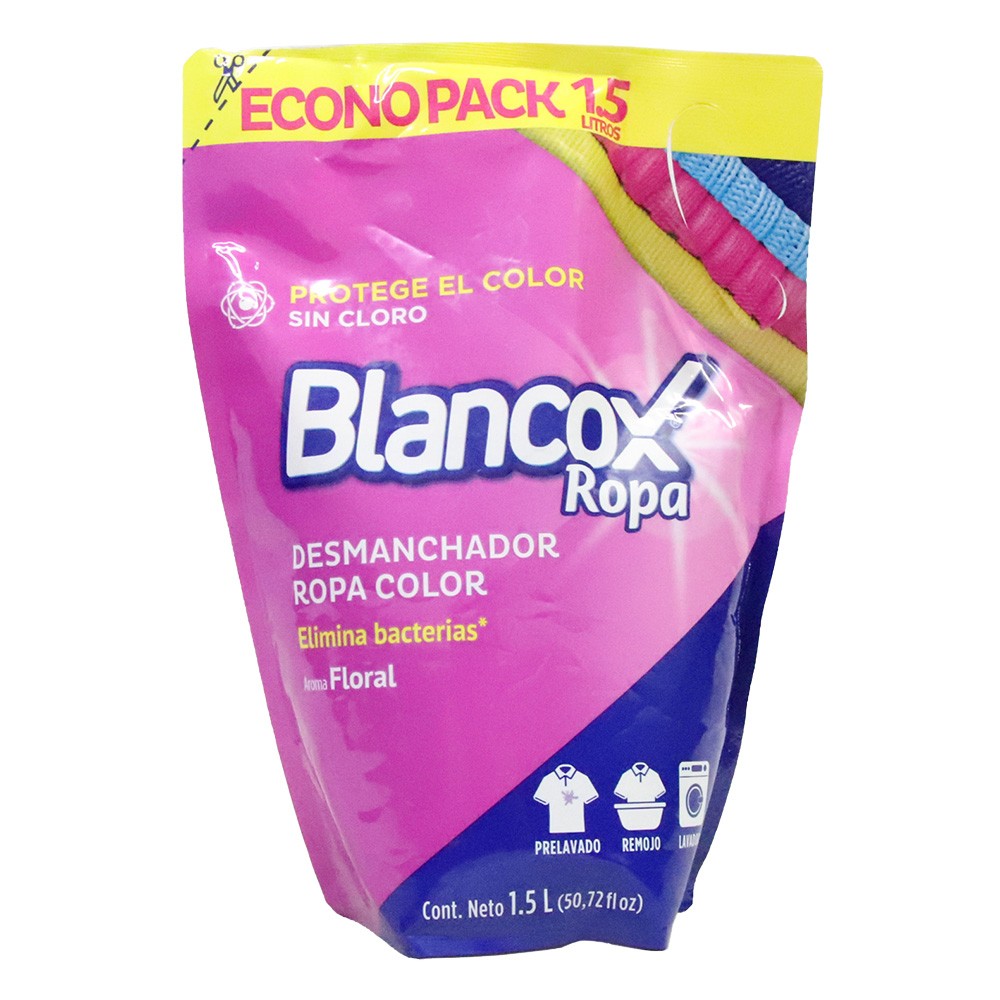 DESMANCHADOR ROPA COLOR BLANCOX*1500ML