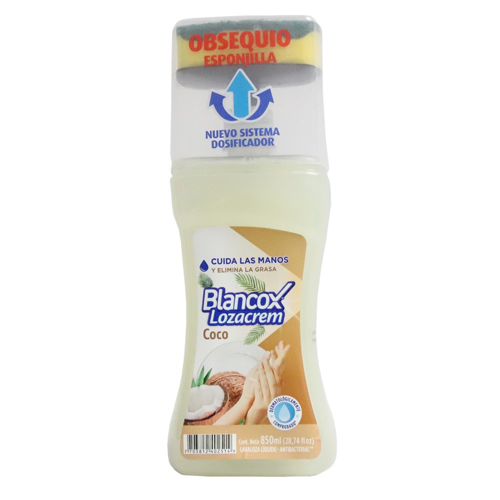 LOZACREM LIQUIDO COCO BLANCOX*850ML