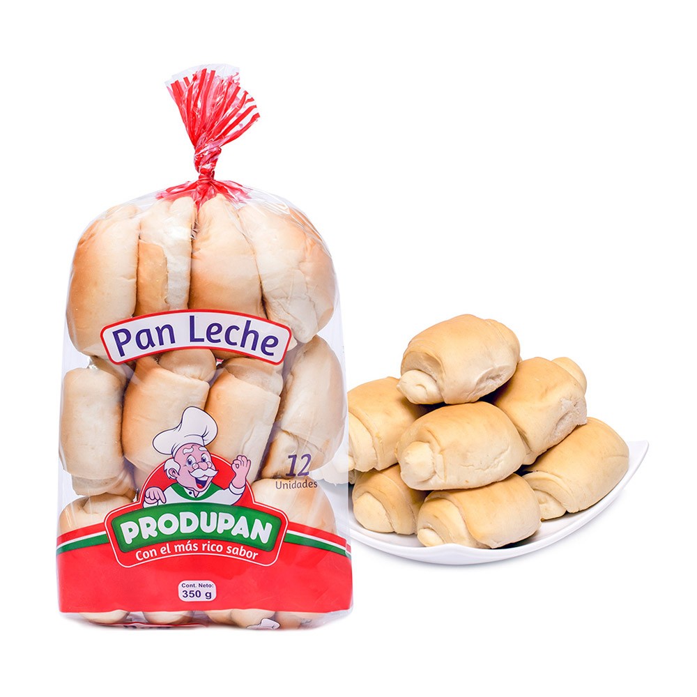 PAN LECHE PRODUPAN  x 12 UNDS