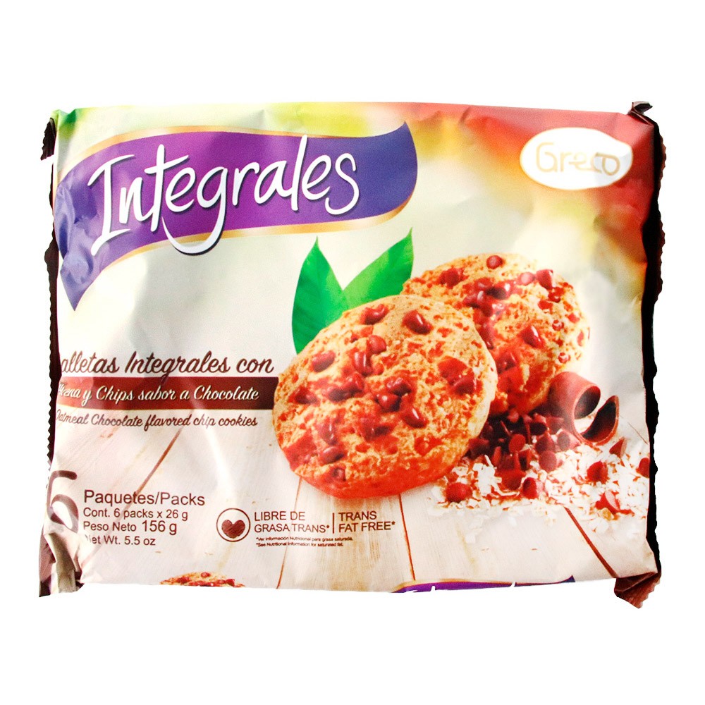GALL  INTEGRALES CON AVENA Y CHOCO*156G