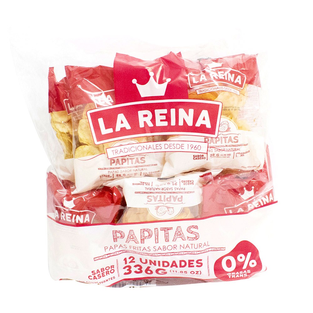 PAPAS FRITAS LA REINA  x 12