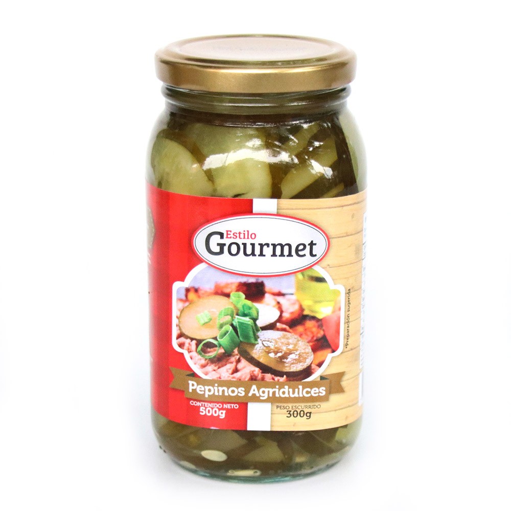PEPINO AGRIDULCE E-GOURMET  x 500GR